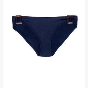 Helen Jon navy halter bikini bottom, size Medium like new!
